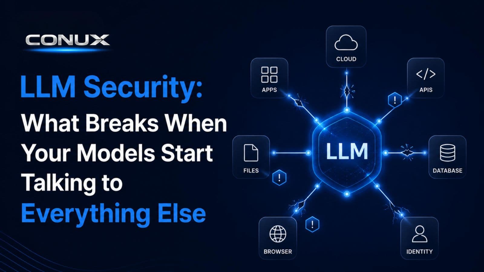 LLM Security: What Breaks When Your Models Start Talking to Everything Else