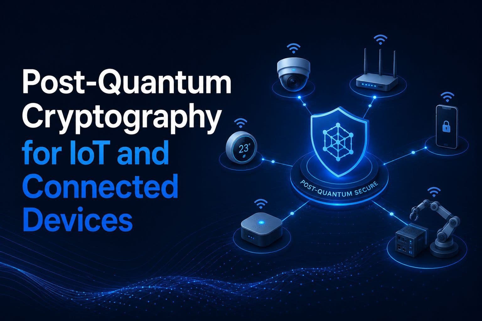 Post-Quantum Cryptography for IoT and Connected Devices