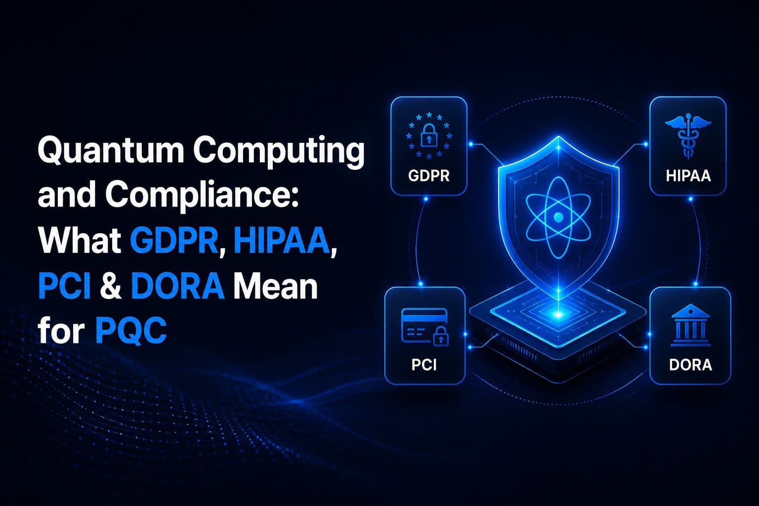 Quantum Computing and Compliance: What GDPR, HIPAA, PCI & DORA Mean for PQC