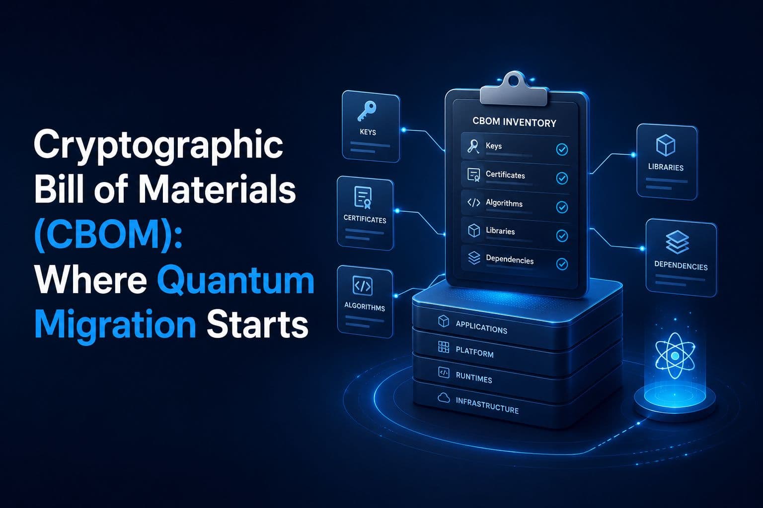 Cryptographic Bill of Materials (CBOM): Where Quantum Migration Starts